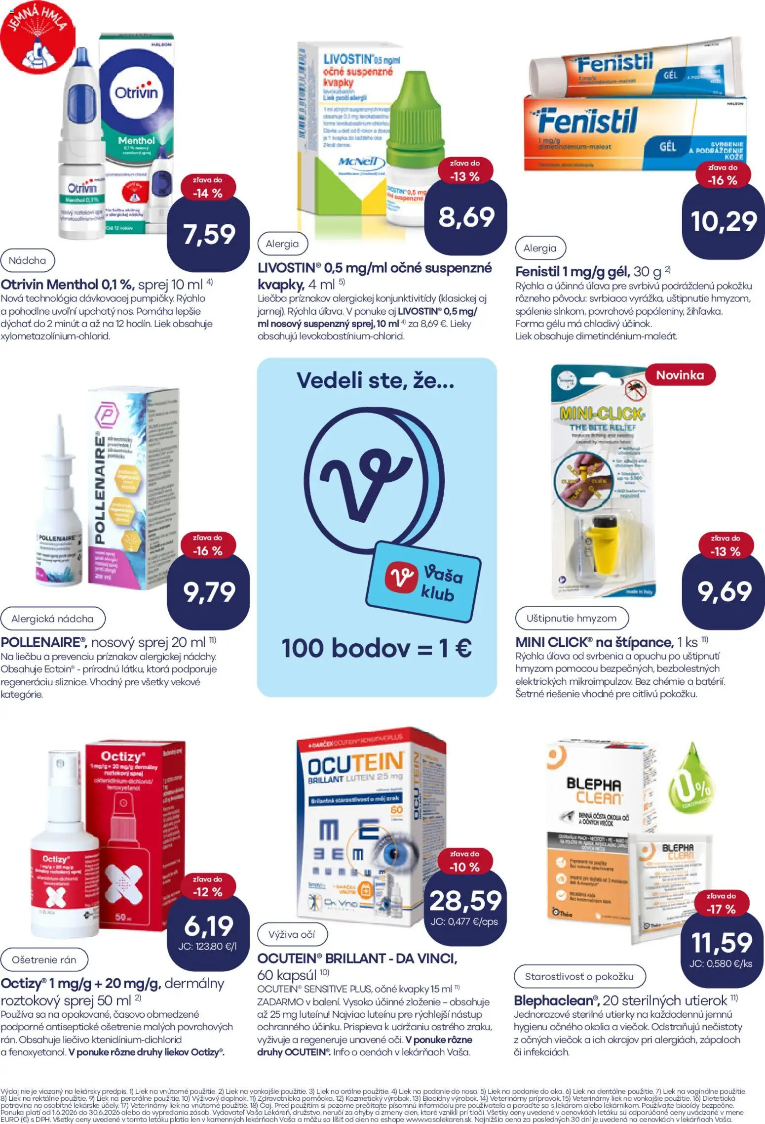 Nové Vaša lekáreň akcie – leták je platný od 01.06.2026 | Strana: 7