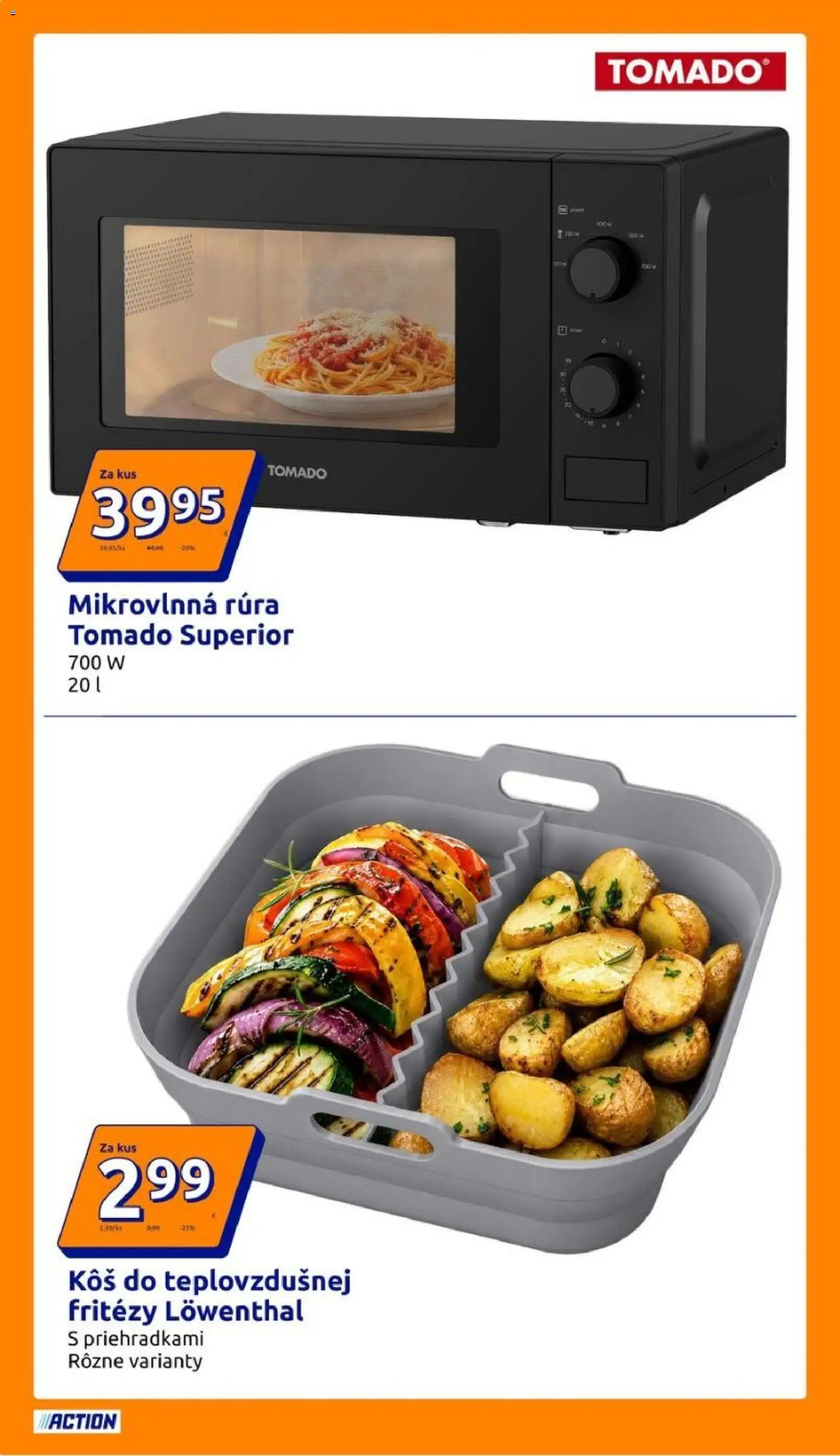Nové Action akcie – leták je platný od 12.08.2026 | Strana: 14 | Produkty: Rúra, Kôš, Mikrovlnná rúra