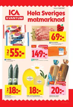 ICA Kvantum erbjudanden - Förhandsvisning av reklamblad från butik ICA Kvantum aktuell från 13/07/2026