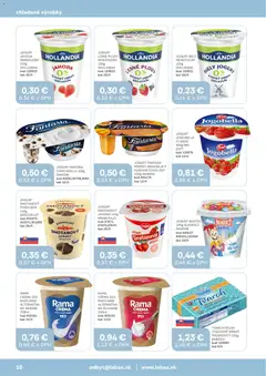 Labaš leták platný od 22.05.2026 | Strana: 10 | Produkty: Jogurt, Biely jogurt, Čokoláda, Tvaroh