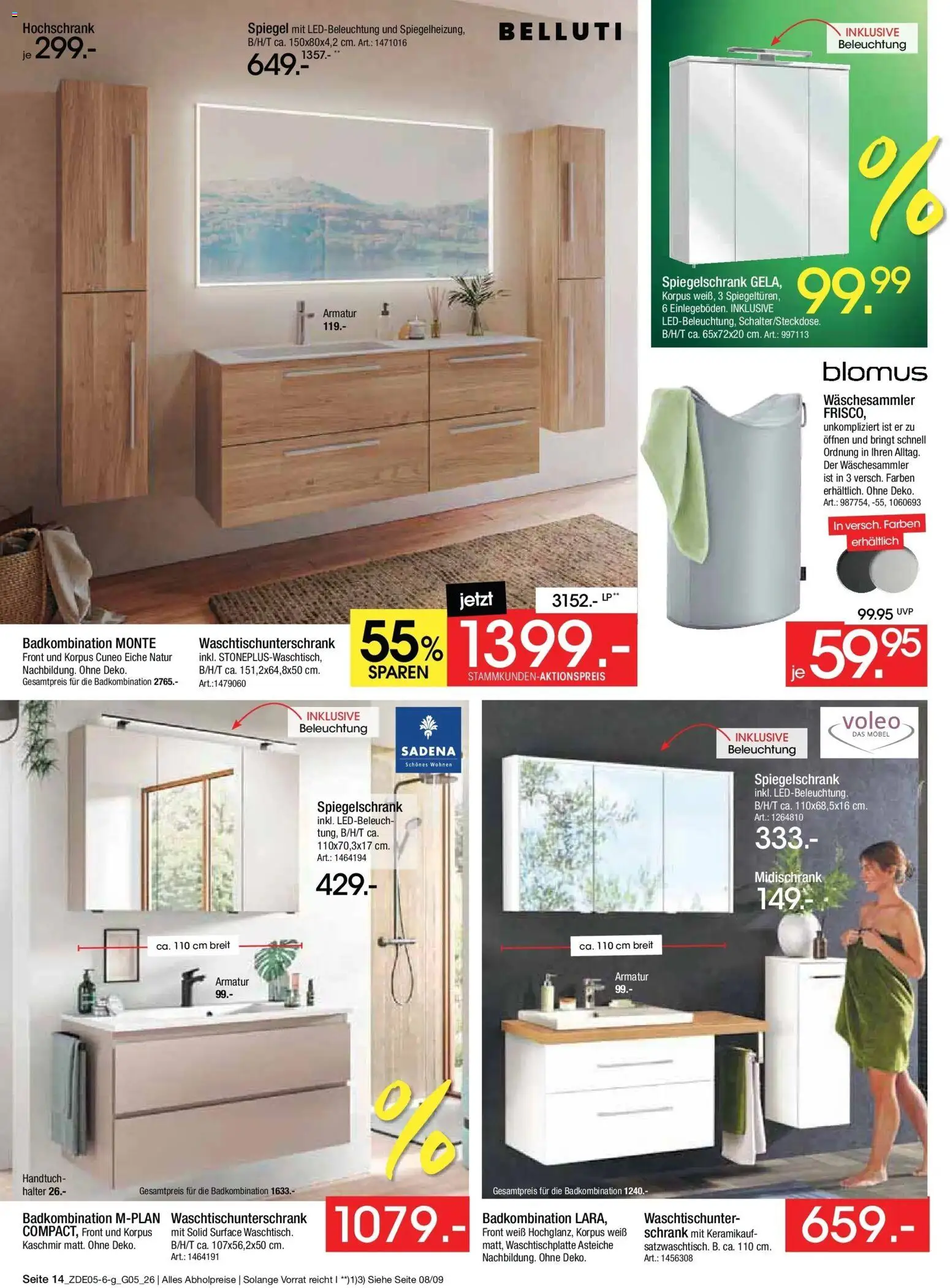 Zurbrüggen MaiDays Shopping – gültig ab 08.05.2026 | Seite: 26 | Produkte: Schrank, Spiegelschrank, Hochschrank, Midischrank