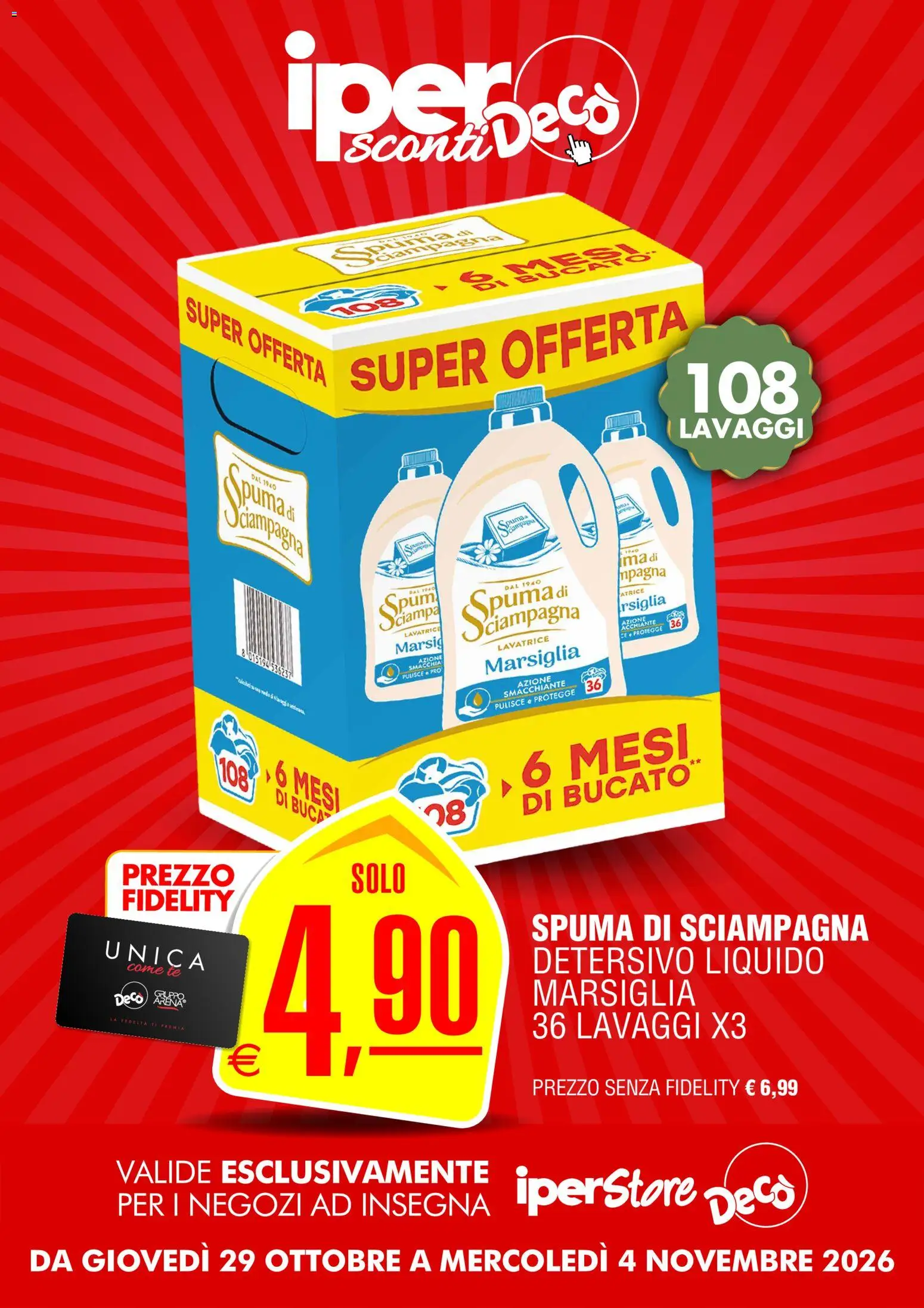 Volantino Decò del 29/10/2026 | Pagina: 10