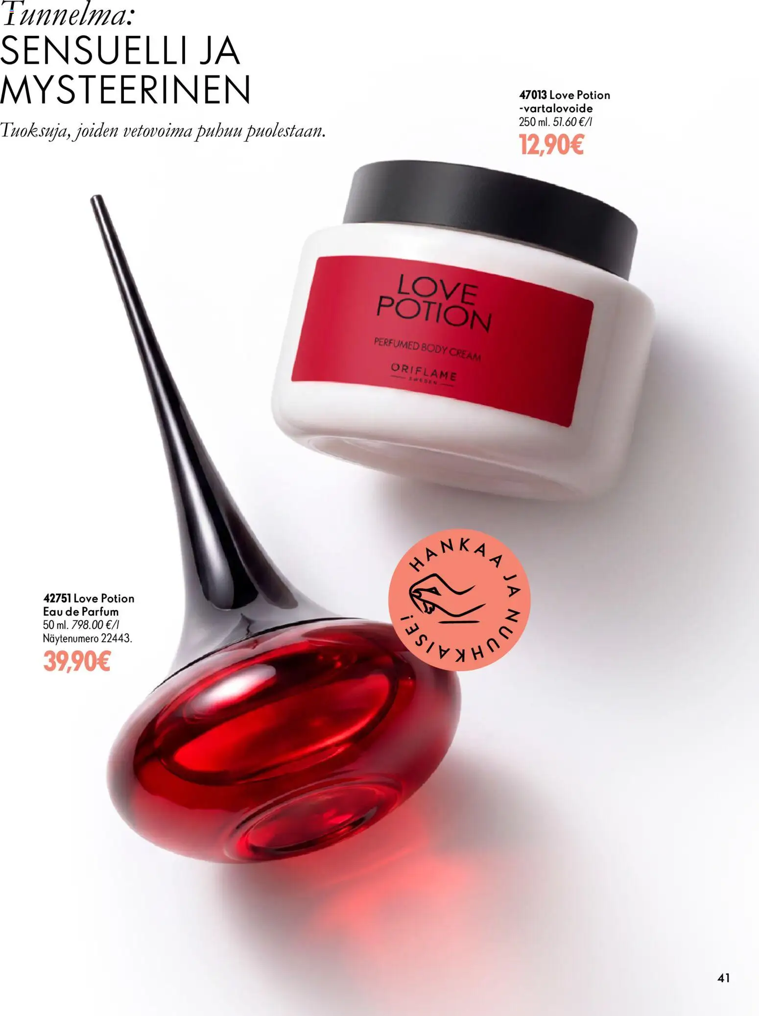 Oriflame tarjoukset – voimassa 18/11/2026 alkaen | Sivu: 41 | Tuotteet: Vartalovoide