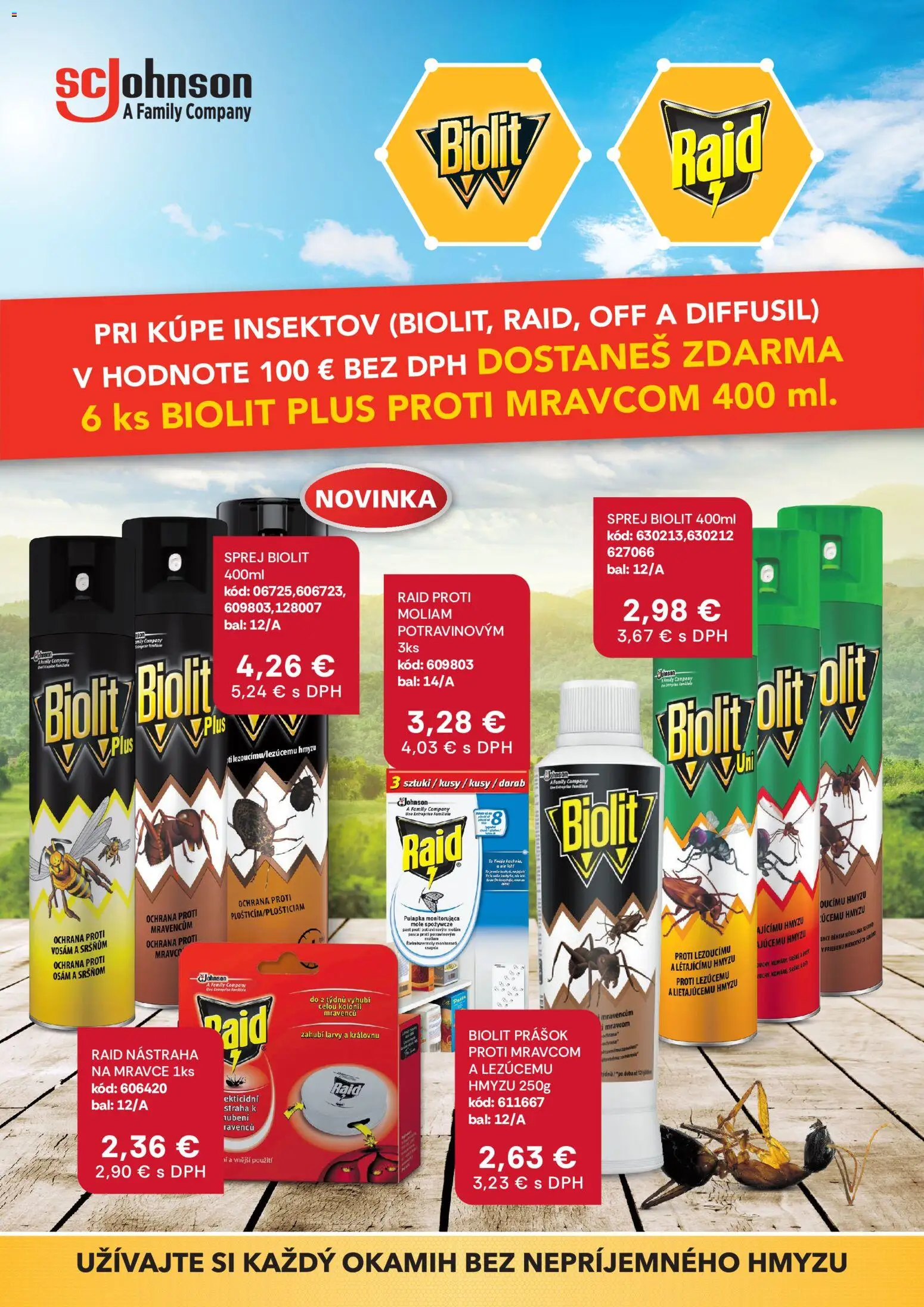 Nové Labaš akcie – leták je platný od 05.06.2026 | Strana: 32 | Produkty: Raid