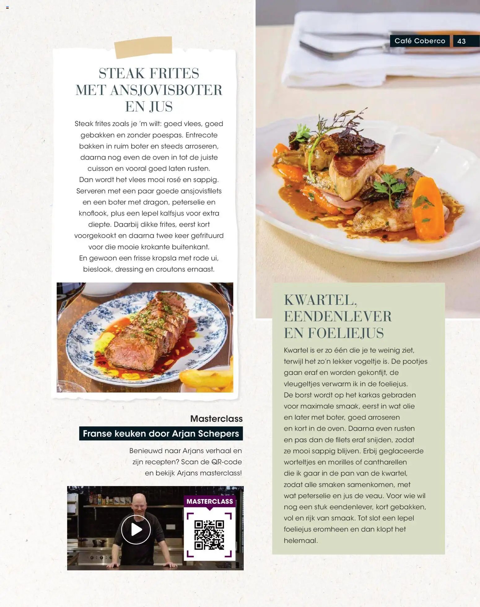 {H1} | Pagina: 43 | Producten: Olie, Eendenlever, Oven, De oven