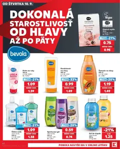 Kaufland leták platný od 10.09.2026 | Strana: 62 | Produkty: Mydlo, Krém, Voda, Soľ