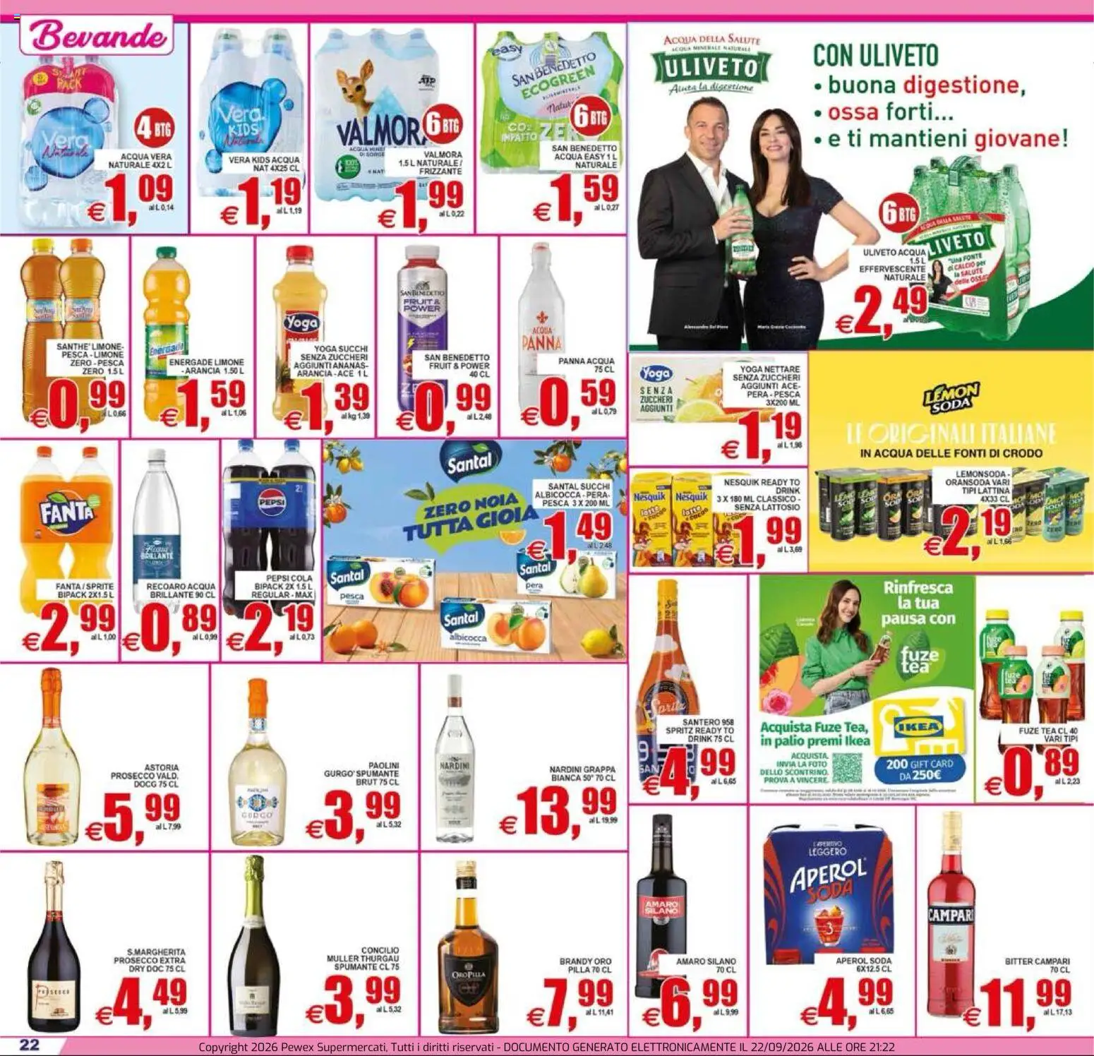 Volantino Pewex del 23/09/2026 | Pagina: 22