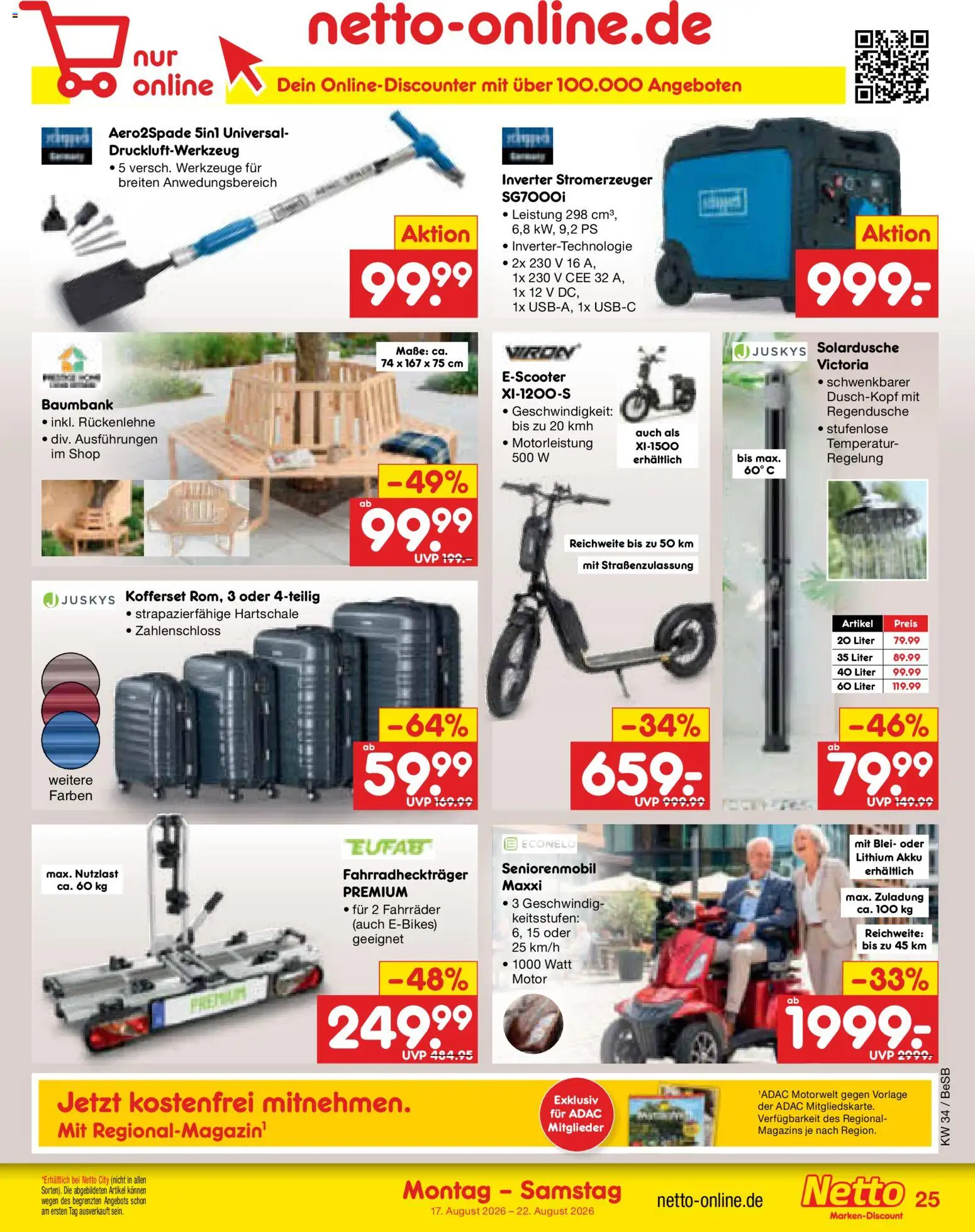Netto Marken-Discount Prospekt – gültig ab 17.08.2026 | Seite: 35 | Produkte: Duschkopf