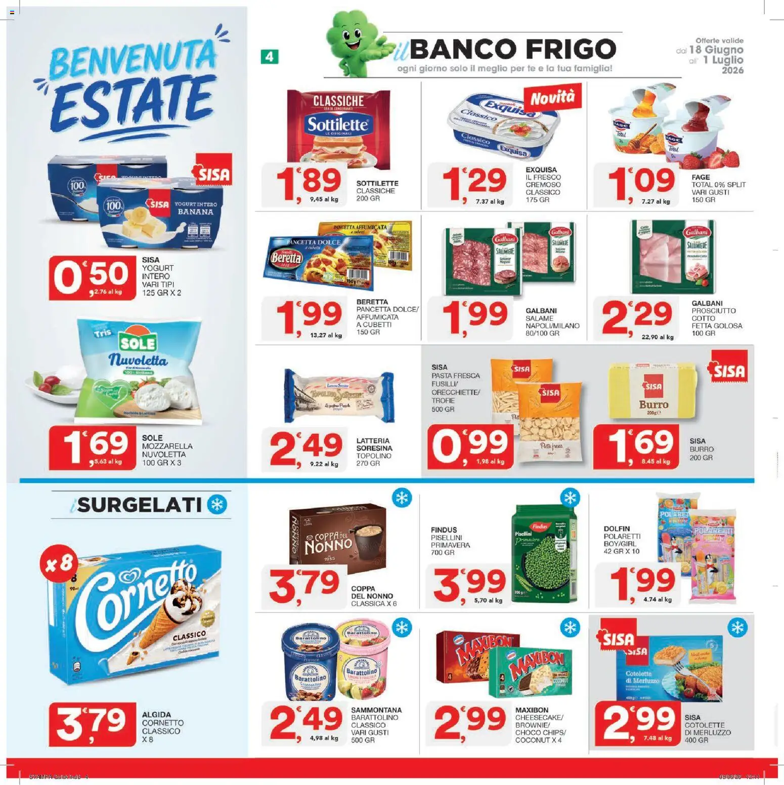 Volantino SISA del 18.06.2026 | Pagina: 4