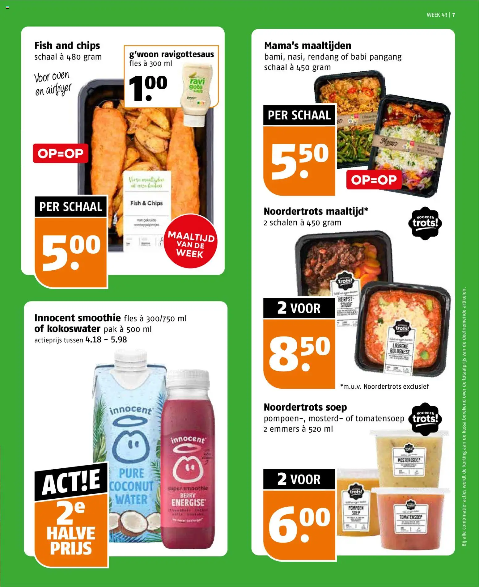 {H1} | Pagina: 7 | Producten: Pompoen, Smoothie, Schaal, Water