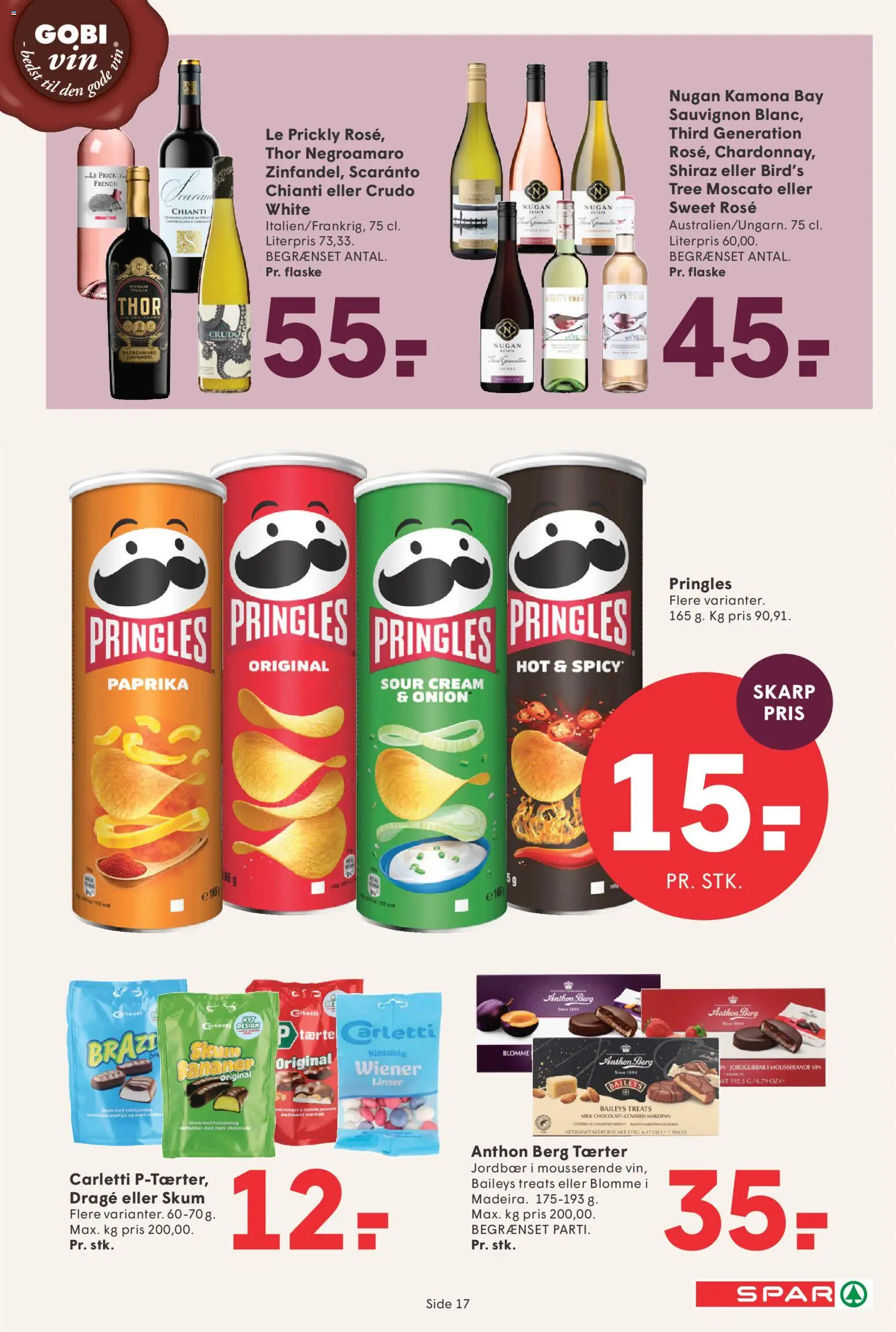 Spar tilbudsavis – gyldig fra 05.06.2026 | Side: 19 | Produkter: Amendoins, Bananer, Jordbær, Linser