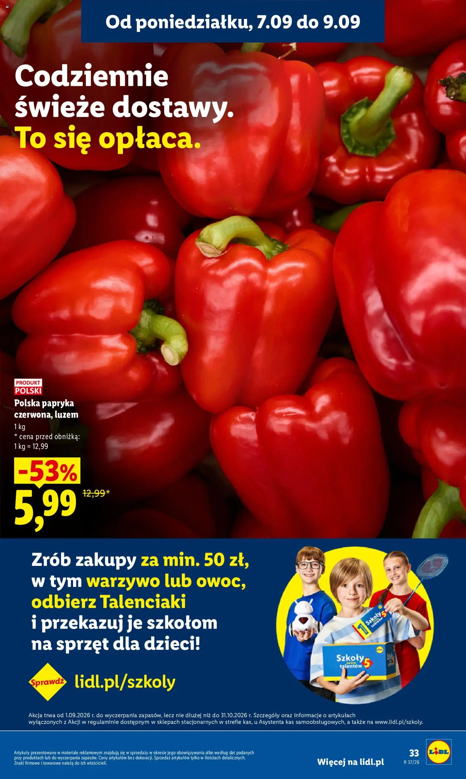 Lidl Polsko leták od 07.09.2026 | Strana: 33