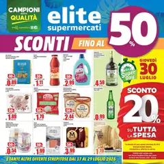Anteprima del volantino Elite Supermercati volantino valido a partire dal 17/07/2026