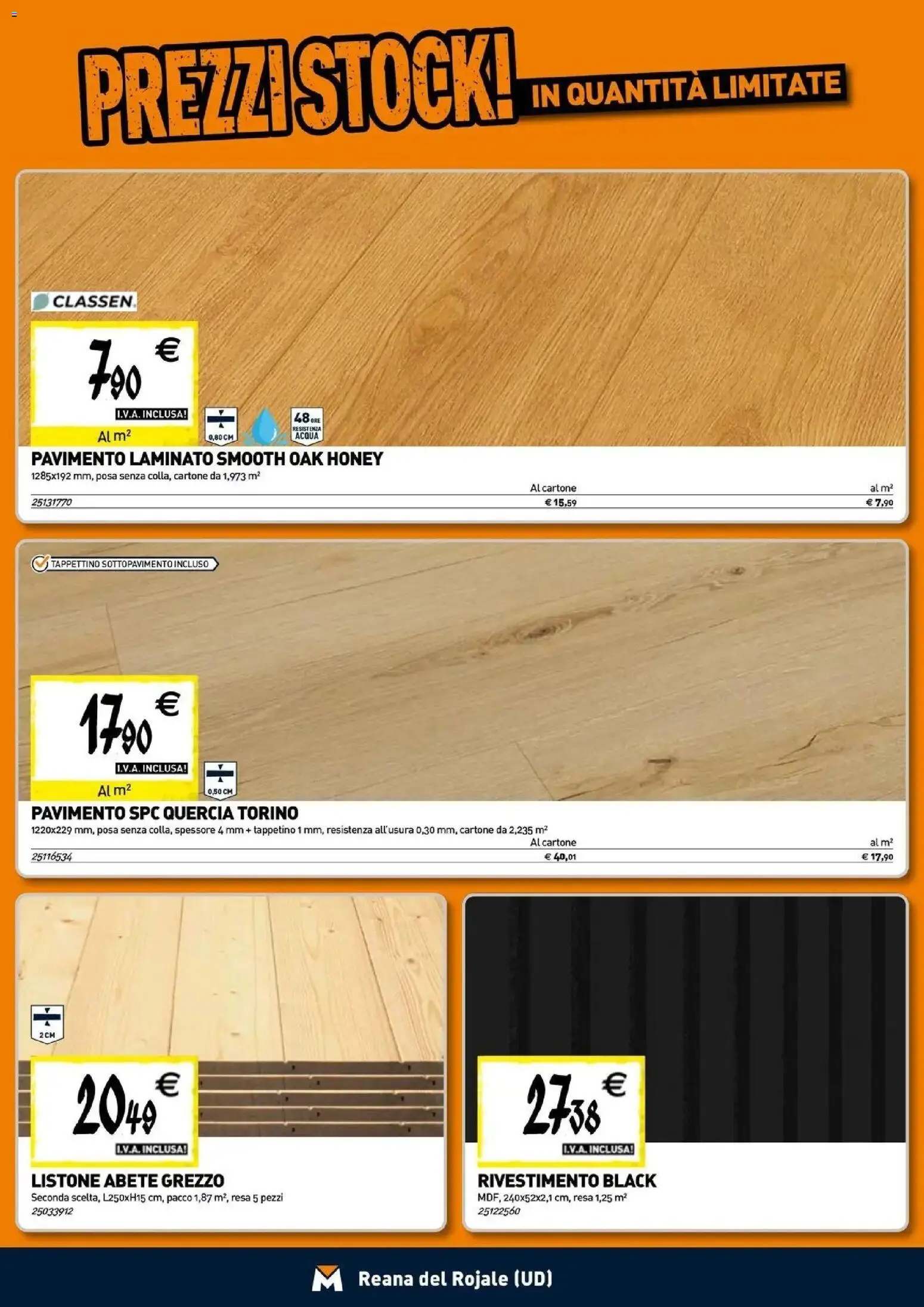 Nuovo TECNOMAT - Straordinari prezzi stock! dal 24/09/2026 > offerte anteprima 🛍️ | Pagina: 11 | Prodotti: Pavimento, Acqua