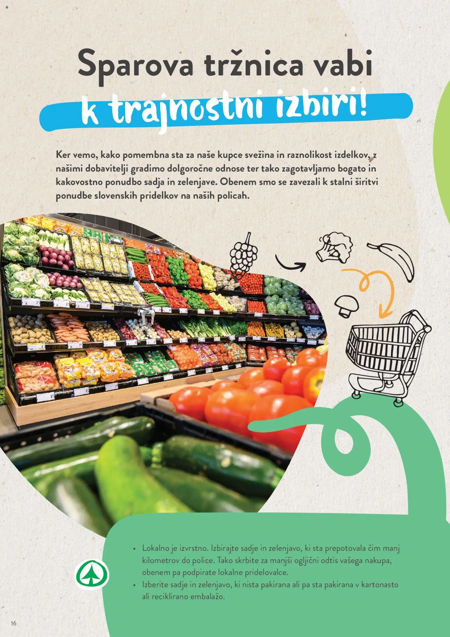 Novi Spar katalog ponudbe – veljaven od 01.06.2026 | Stran: 16 | Izdelki: Sadje