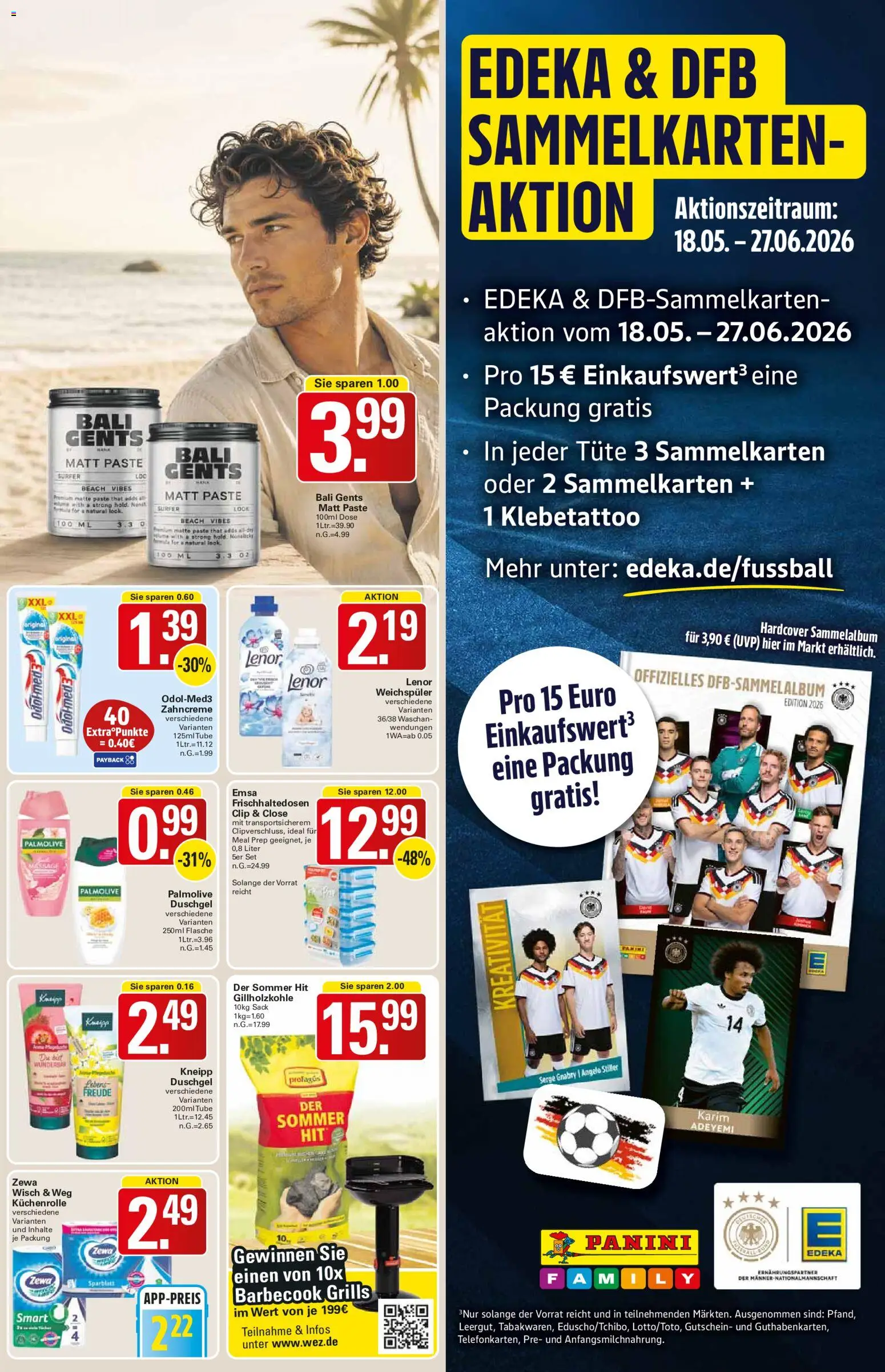 WEZ Prospekt | 22.06.2026 | Wie erhält man einen begrenzten Rabatt? | Deutschland