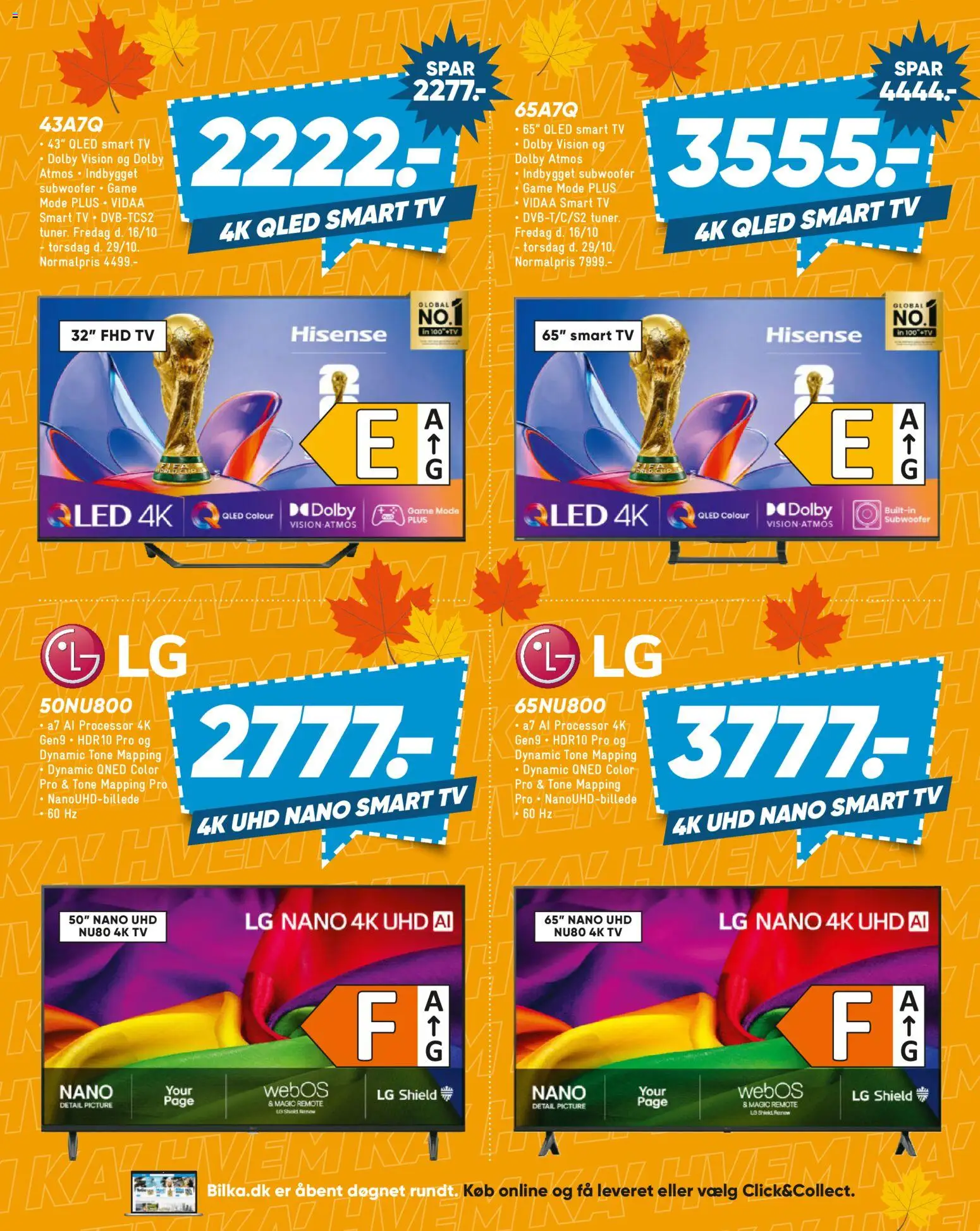 Bilka tilbudsavis – gyldig fra 16/10/2026 | Side: 16 | Produkter: Processor, Smart TV, TV