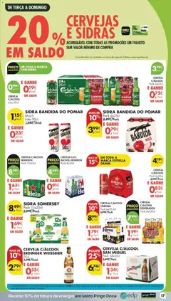 Pré-visualização CERVEJA C/ÁLCOOL HEINEKEN, Pack 12x25cl válido de 16.06.2026 | Página: 19