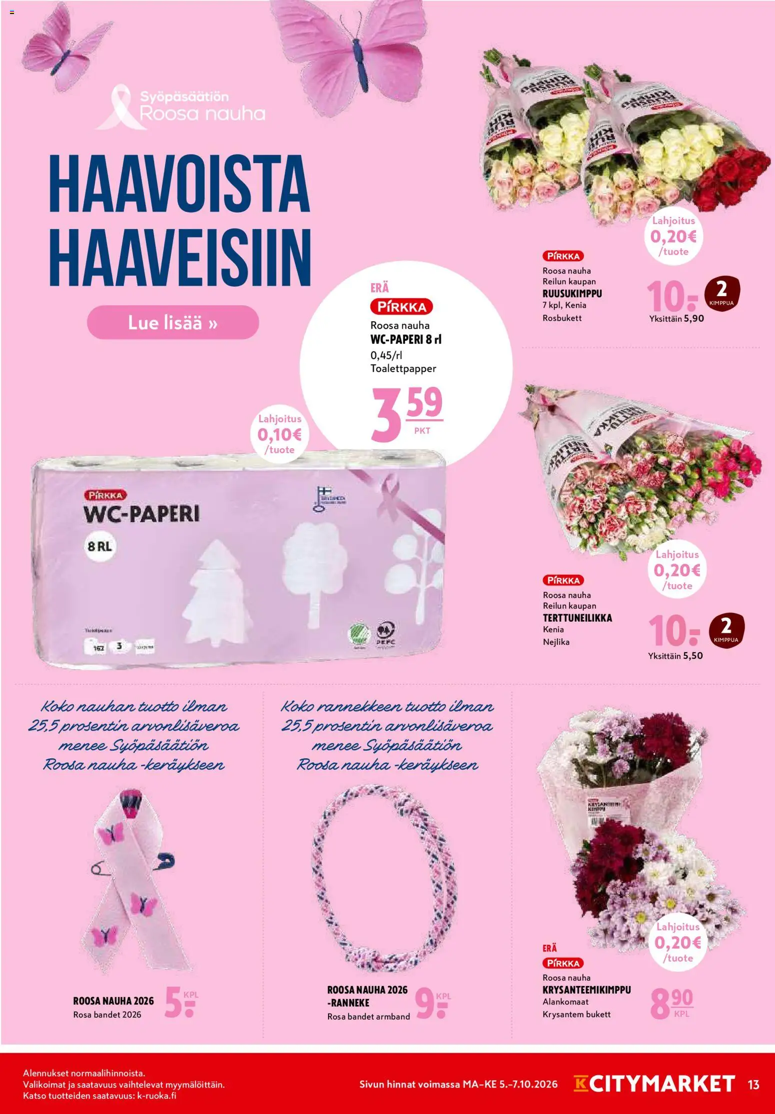 K-Citymarket tarjoukset – voimassa 05/10/2026 alkaen | Sivu: 13