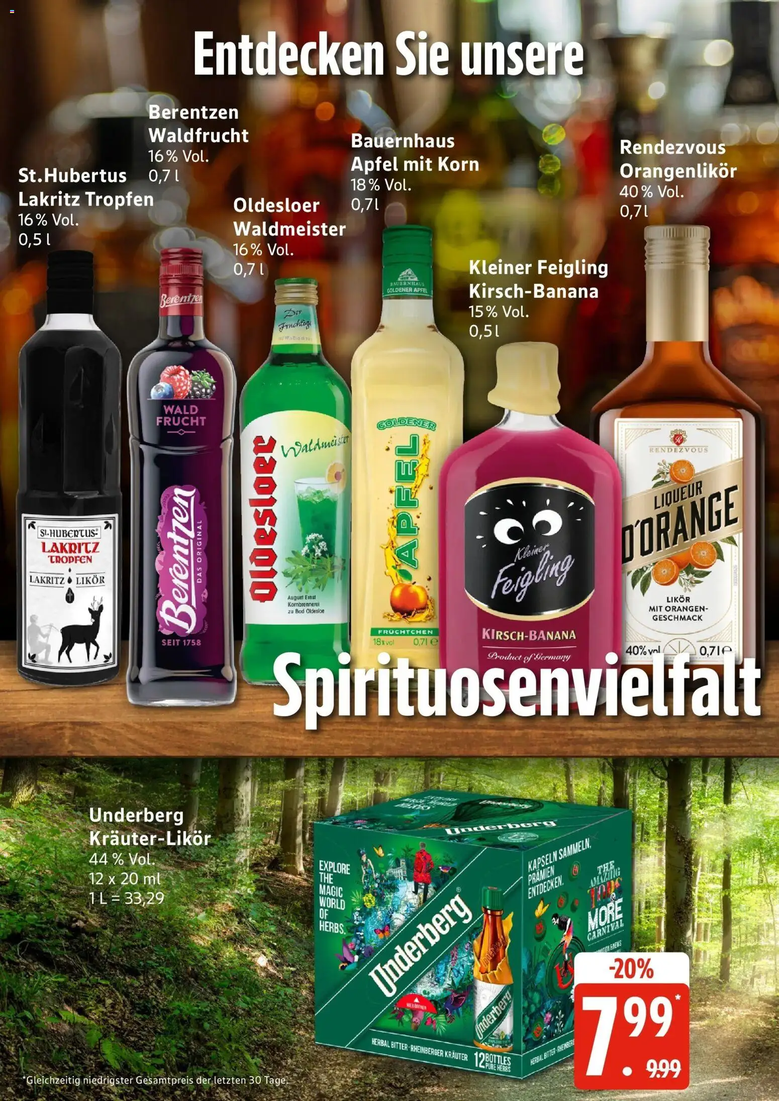 Edeka Prospekt Stralsund – gültig ab 17.05.2026 | Seite: 23 | Produkte: Likör, Kleiner feigling, Bad, Underberg