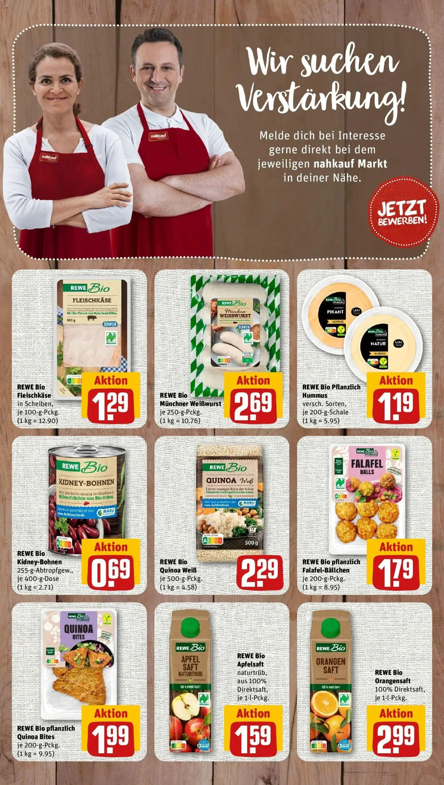 REWE Prospekt ab 07.09.2026 zum Blättern » Angebote | Seite: 9 | Produkte: Äpfel, Orangensaft, Apfelsaft, Saft