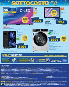 Anteprima del volantino Euronics volantino valido a partire dal 08.05.2026 | Pagina: 13 | Prodotti: Crema, Lavatrice, Audio, Fotocamera