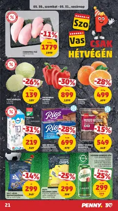 CSIRKEMELL FILÉ, hűtött termék kg - amely érvényes a következő dátumtól: 28.05.2026 | Oldal: 25
