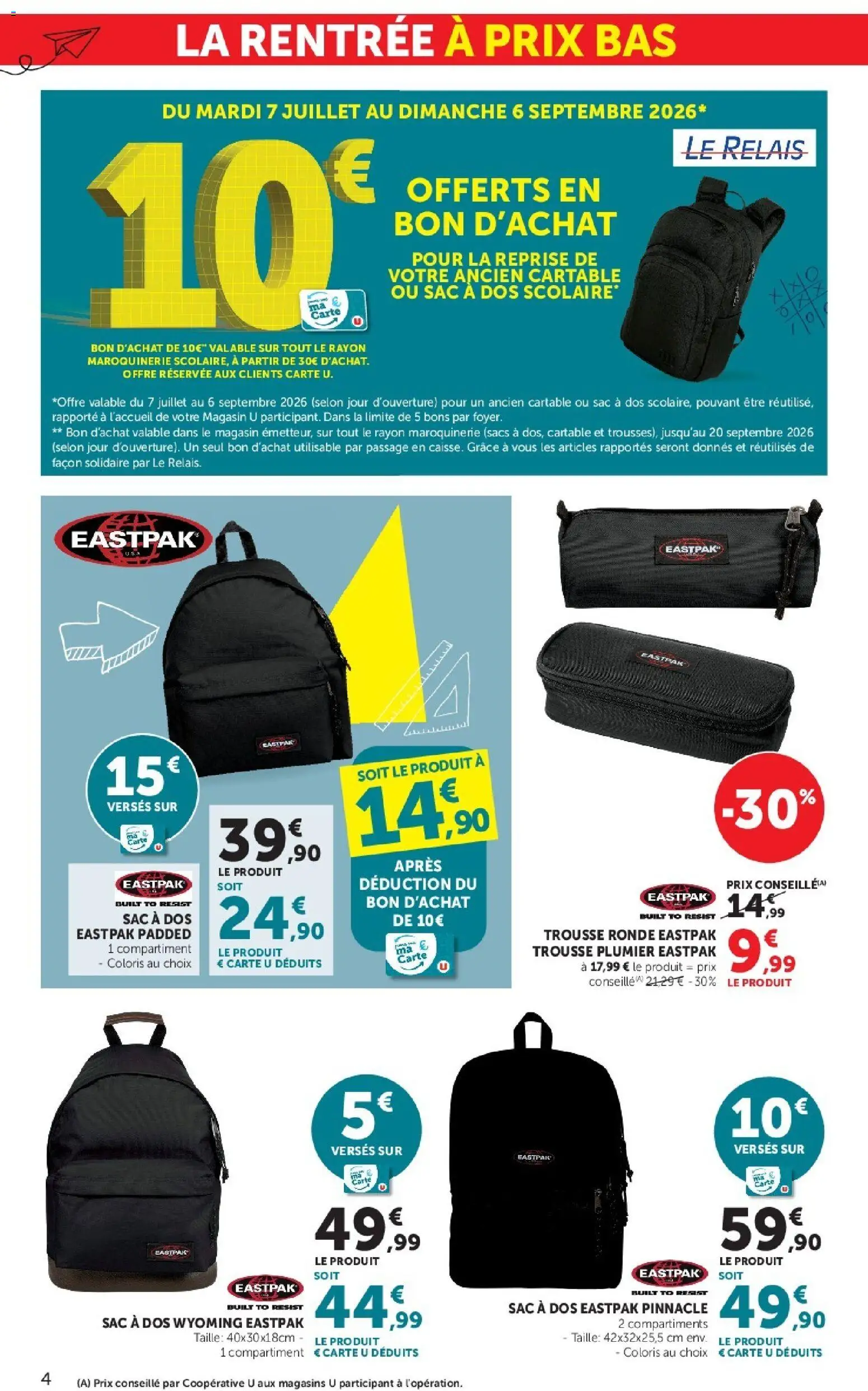 {H1} | Page: 4 | Produits: Sac, Cartable, Sac à dos