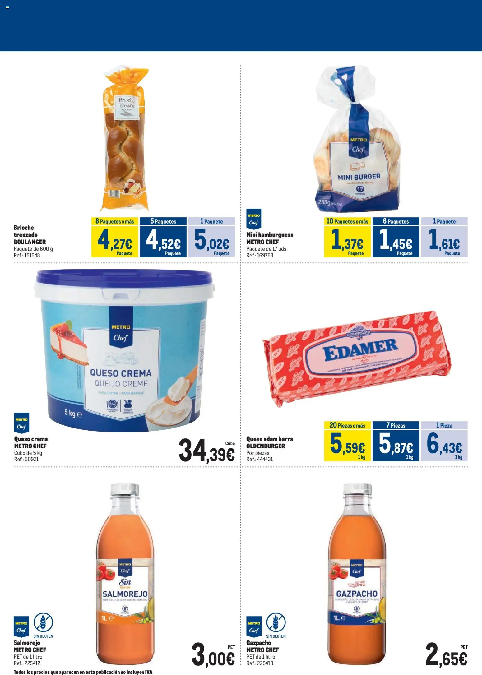 Makro Feria del Corpus Granada │ válido desde el 21.05.2026 | Página: 2 | Productos: Queso, Crema, Gazpacho, Σοκολατούχο γάλα