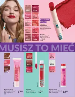 Pogląd oferty "Avon Katalog 5 2026" - ważna od 01.05.2026 | Strona: 68 | Produkty: Cappuccino, Szminka, Błyszczyk