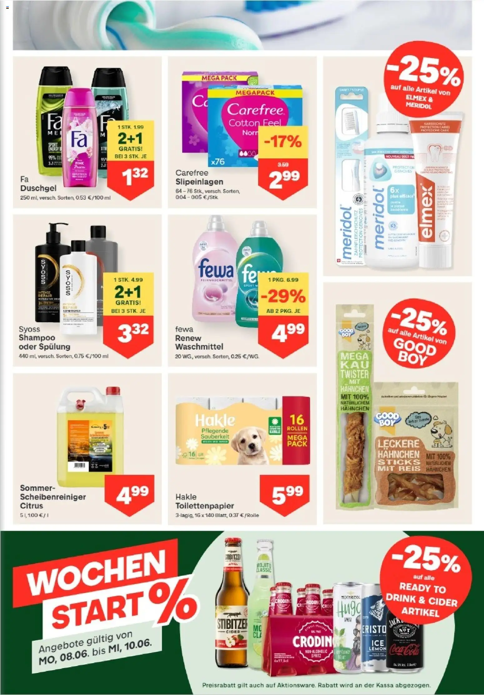 MPREIS Absam gültig ab 03.06.2026 | Seite: 11 | Produkte: Spülung, Äpfel, Reis, Waschmittel