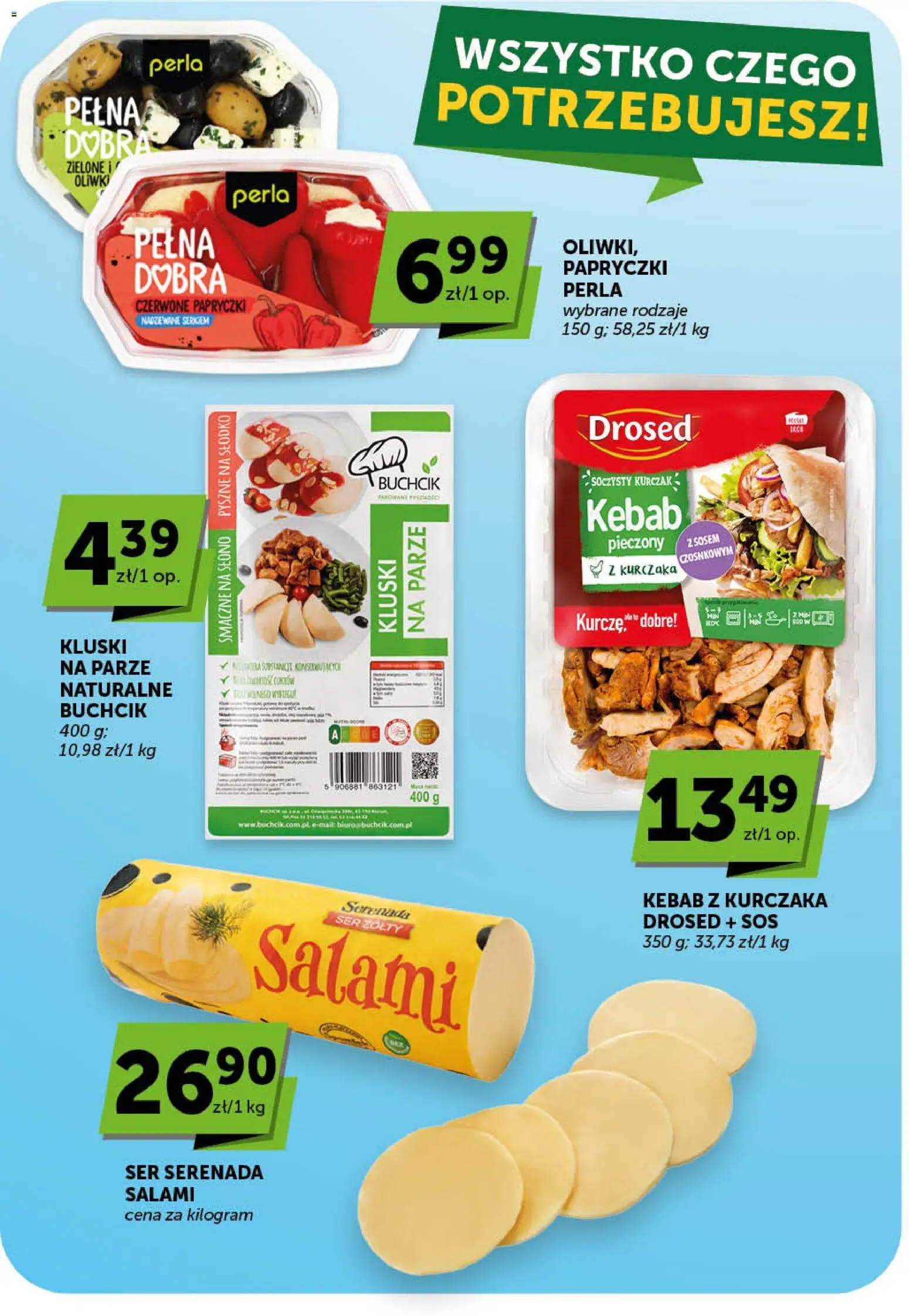 Groszek gazetka od 14.05.2026 | Strona: 20 | Produkty: Ser żółty, Kurczak, Kebab, Sos