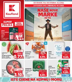 Kaufland - Slavonski Brod - Pregled kataloga iz trgovine Kaufland, vrijedi od 10.06.2026
