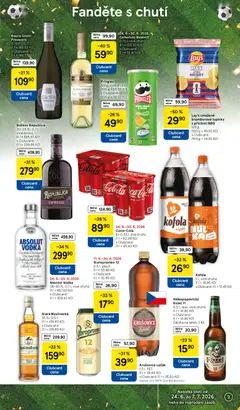 Náhled letáku Velkopopovický Kozel 11, 0,5 l, sklo, více druhů od 24.06.2026 | Strana: 9