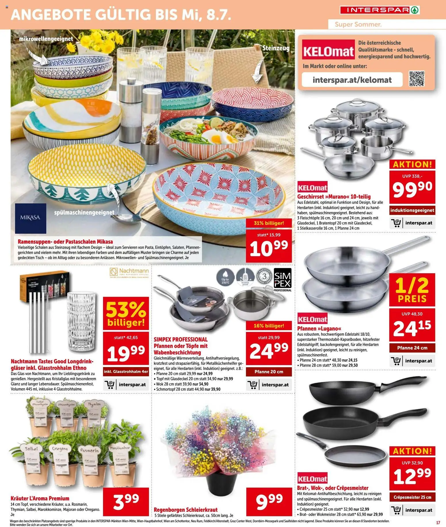 Interspar - Flugblatt gültig ab 18.06.2026 | Seite: 17 | Produkte: Tisch