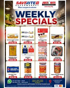 Saverite specials catalogue – valid from 14/09/2026 | Page: 4