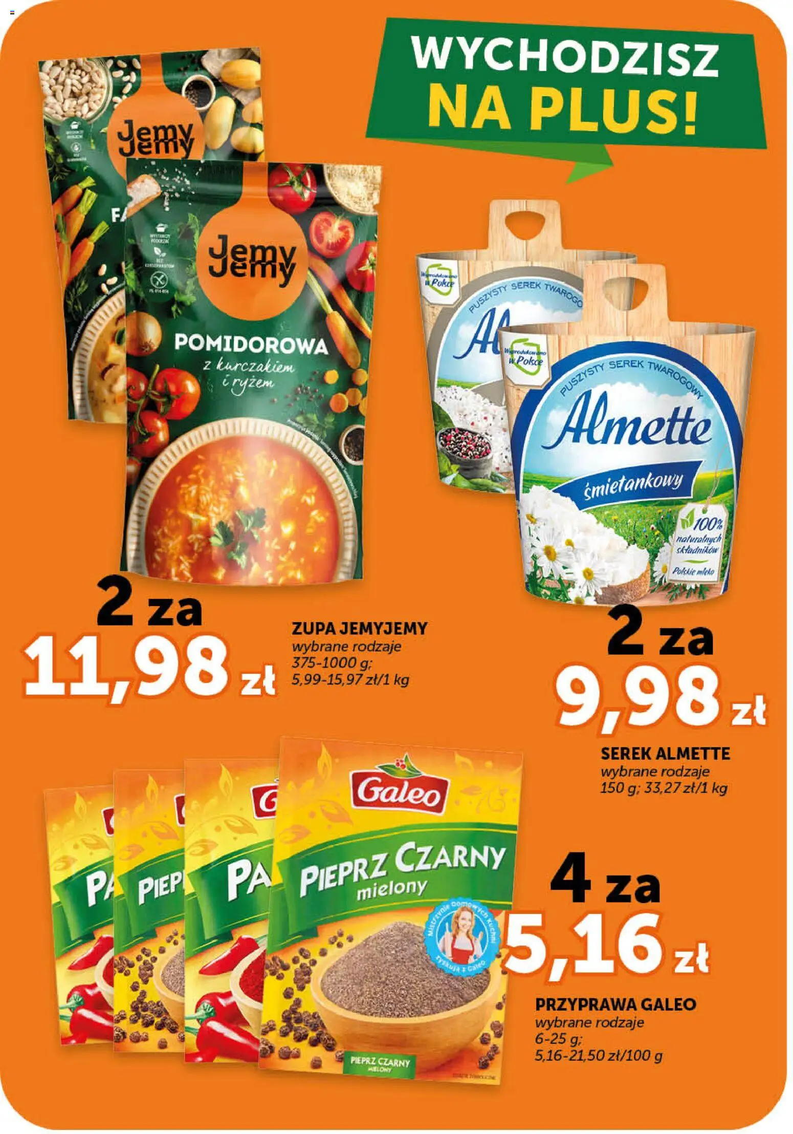 Euro Sklep gazetka od 21.05.2026 | Strona: 10 | Produkty: Serek, Mleko, Zupa, Pieprz