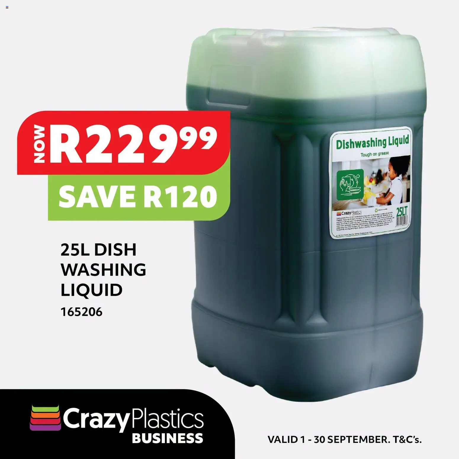 New Crazy Plastics catalogue – valid from 01/09/2026 | Page: 5 | Products: Dishwashing liquid
