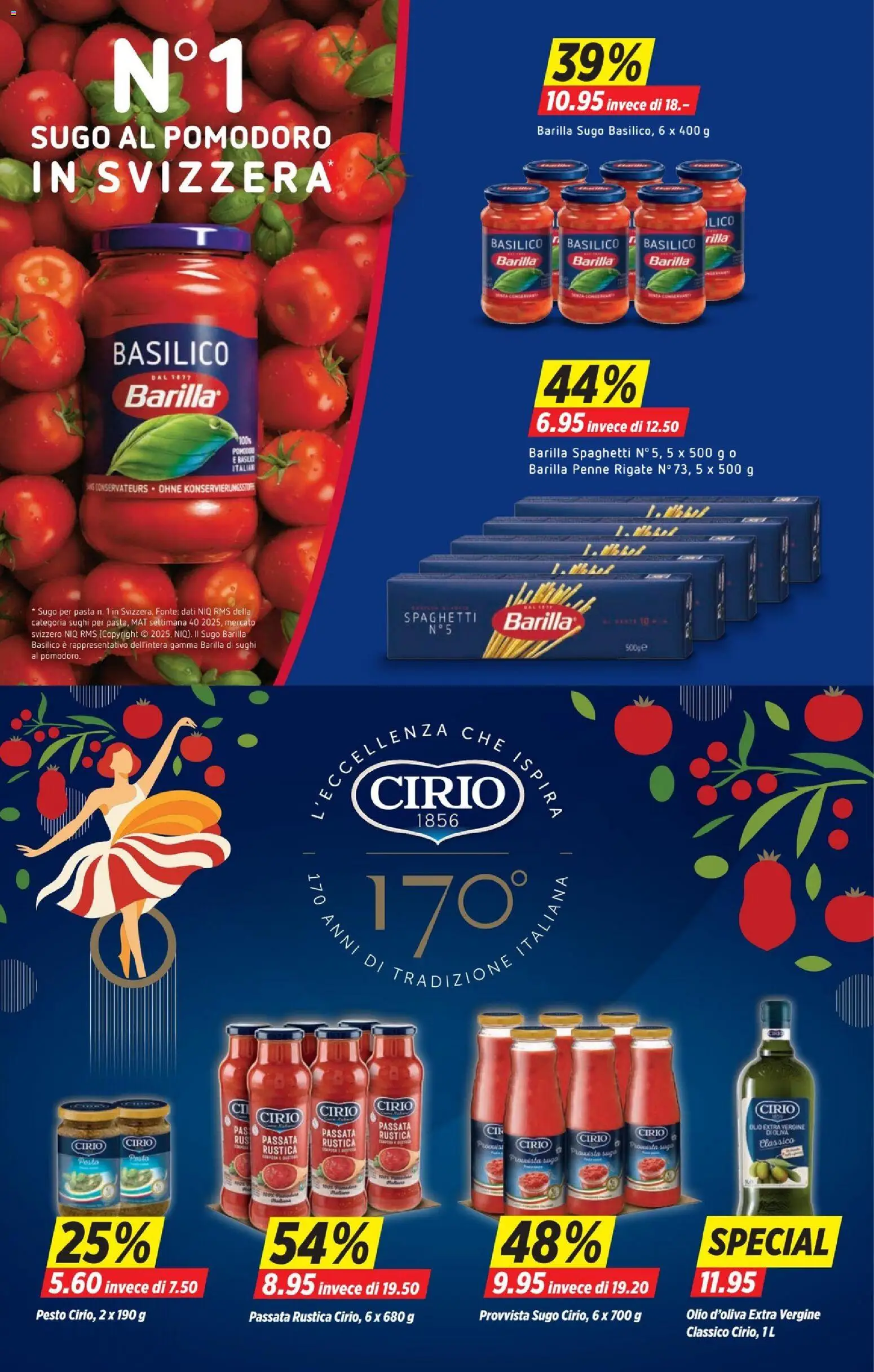 Denner aktionen IT – gültig ab 08.10.2026 | Seite: 10 | Produkte: Barilla, Pasta
