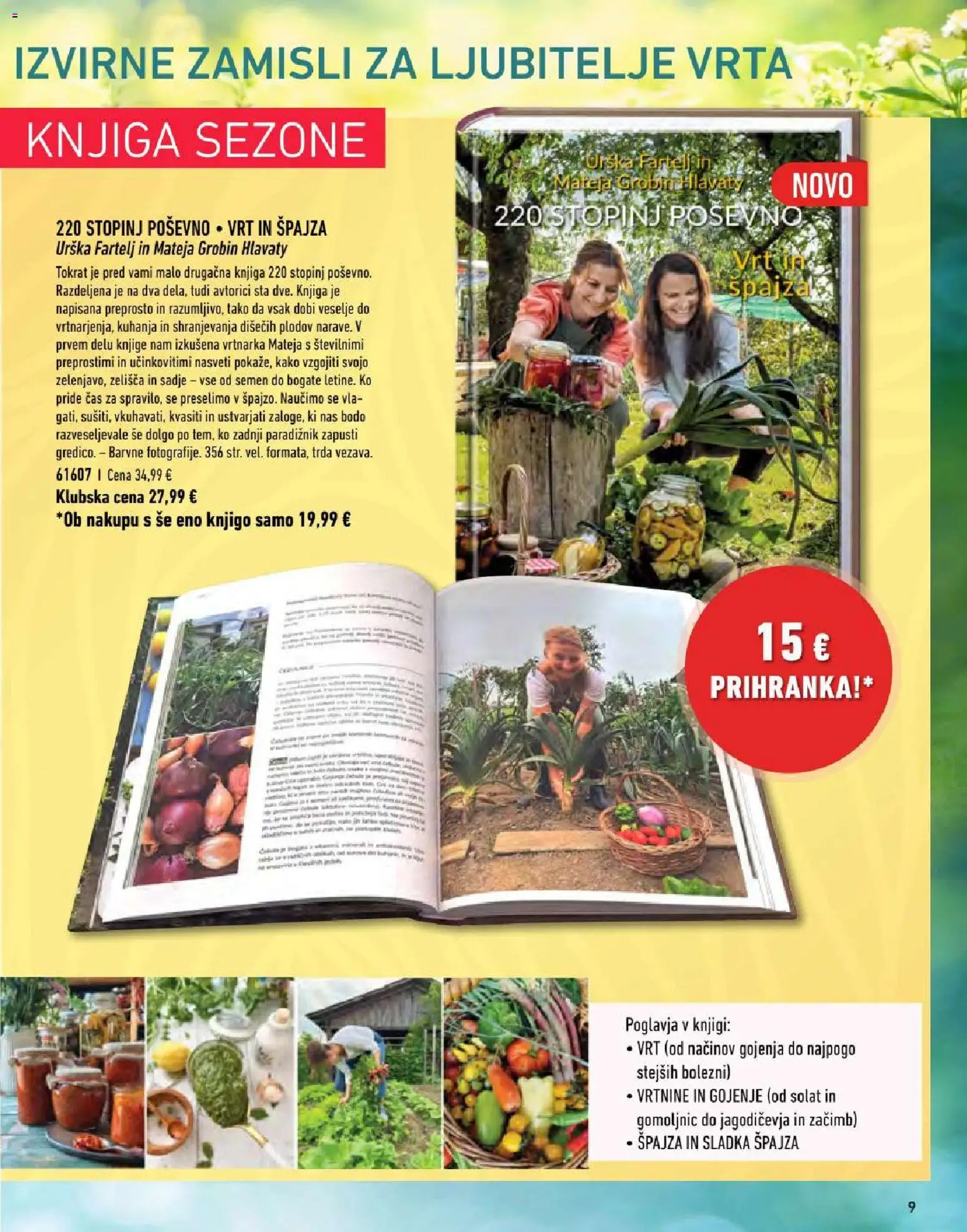 Novi Mladinska Knjiga katalog ponudbe – veljaven od 01.04.2026 | Stran: 9 | Izdelki: Knjiga, Paradiznik, Sadje