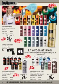 Harald Nyborg - Tilbudsavis gyldig fra 21.05.2026 | Side: 78 | Produkter: Maling, Måtte