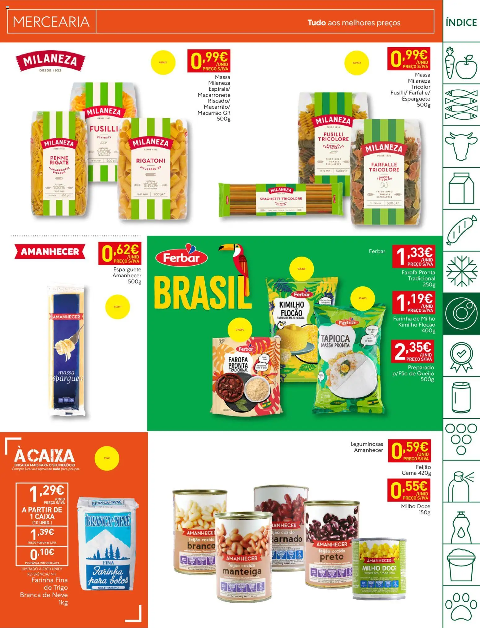 Recheio folheto Madeira │ válido de 07/07/2026 | Página: 17 | Produtos: Milaneza, Manteiga, Massa, Massa milaneza