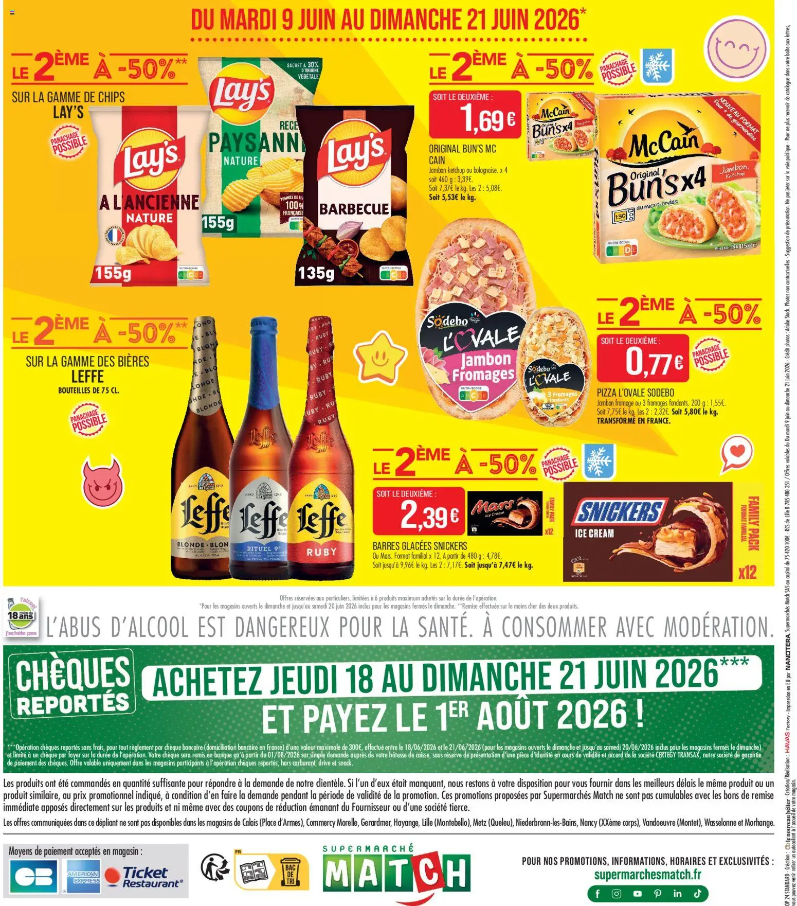 {H1} | Page: 20 | Produits: Jambon, Pizza, Chips, Ketchup
