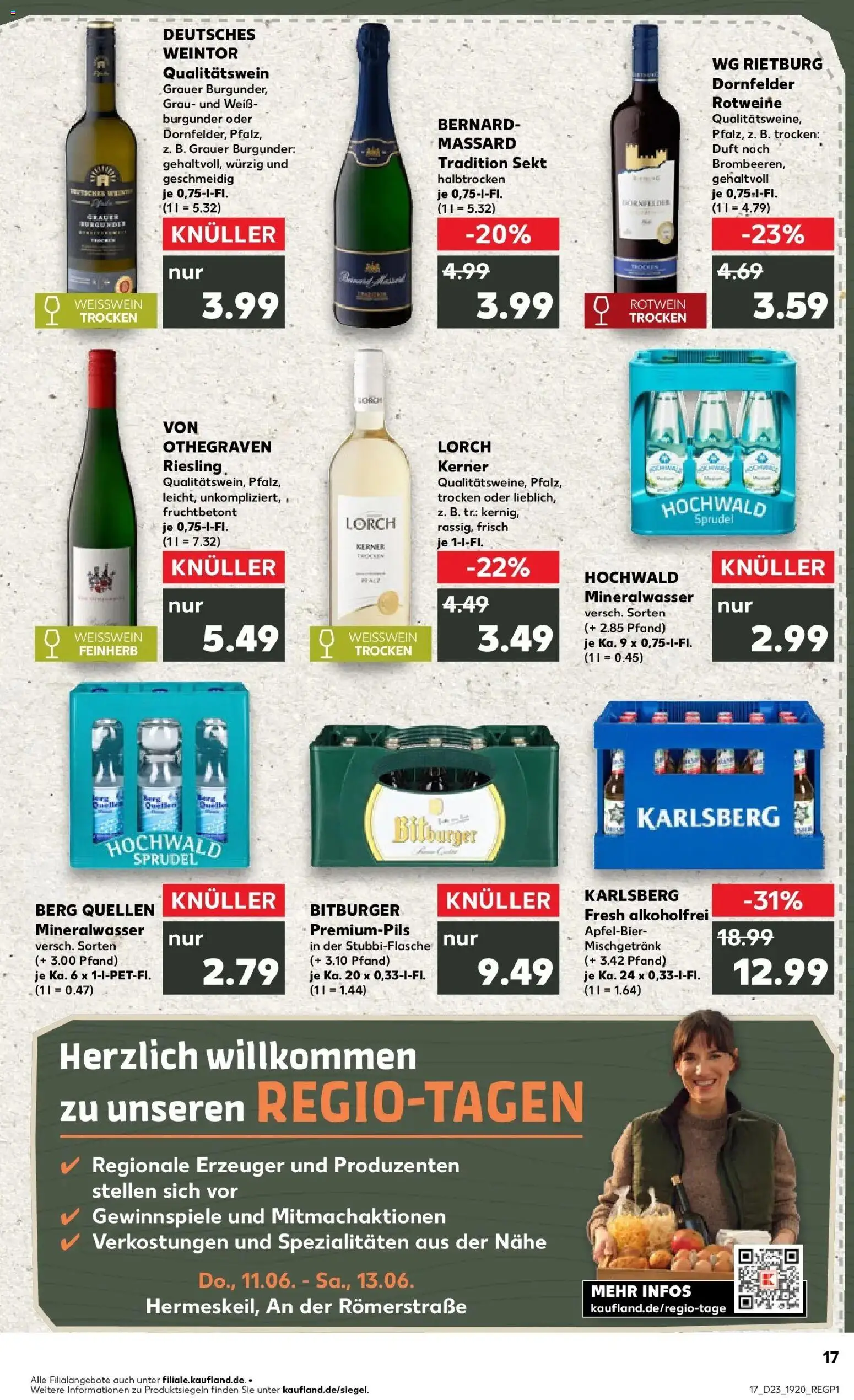 Kaufland Prospekt Hermeskeil – gültig ab 01.06.2026 | Seite: 24 | Produkte: Weißwein, Rotwein, Duft, Apple