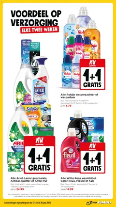 Jumbo folder week 26 - Voorbeeld van een folder van Jumbo, geldig van 24-06-2026 | Pagina: 13 | Producten: Wasmiddel, Wasverzachter, Rooster, Geur