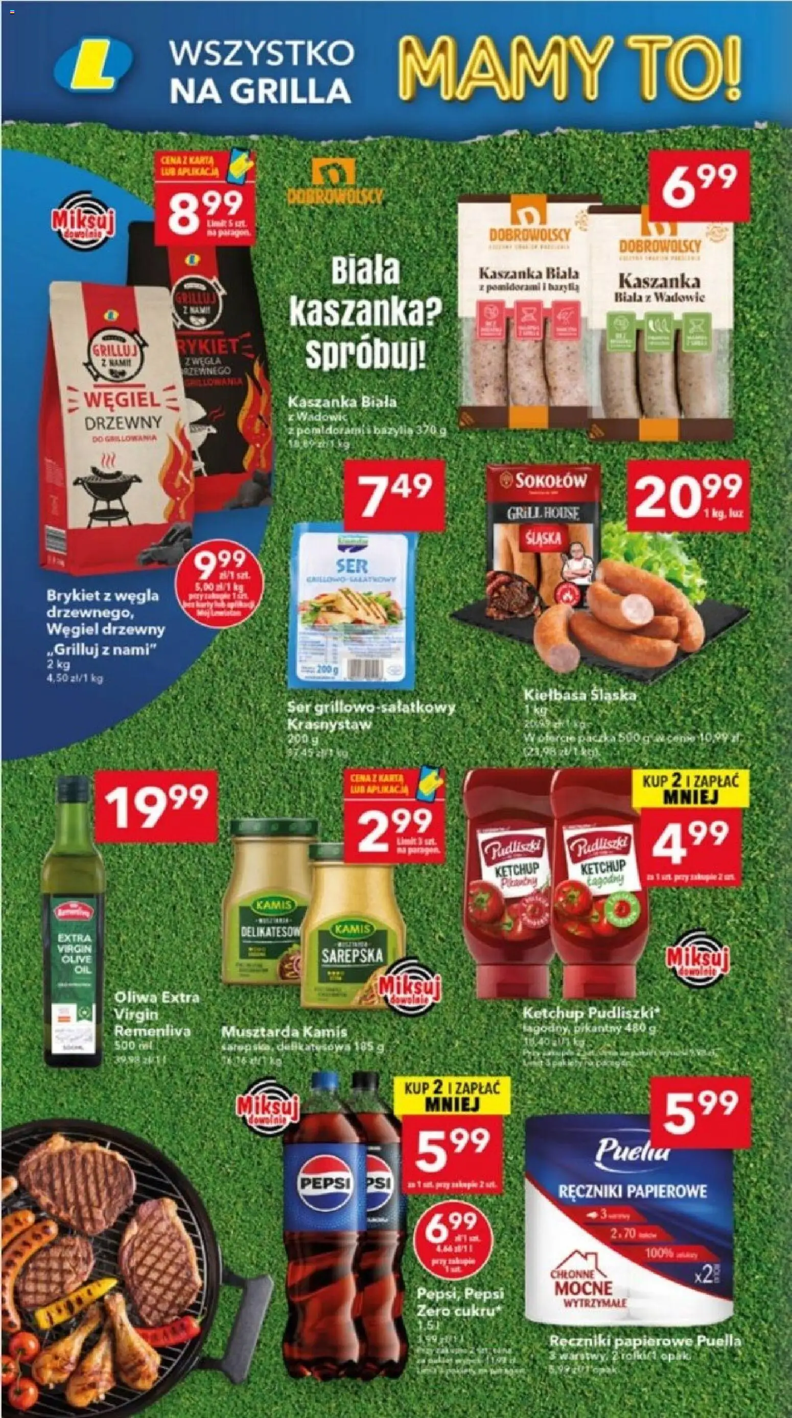 Lewiatan gazetka - Lublin od 13.08.2026 | Strona: 6 | Produkty: Karta, Węgiel drzewny, Grill, Ser