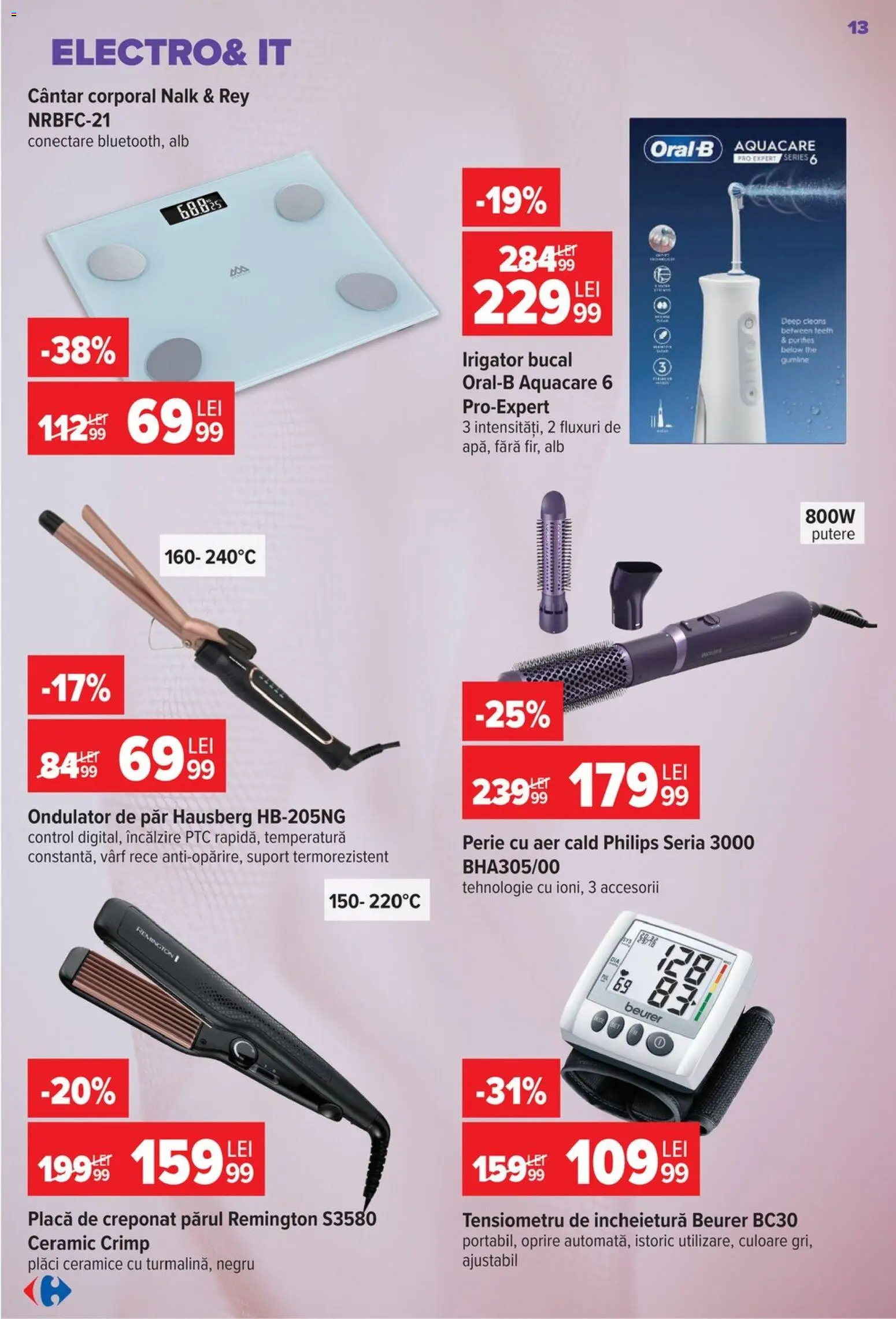 Noul catalog Carrefour – valabil de la 17.06.2026 | Pagină: 15 | Produse: Enginar, Ondulator, Cântar, Perie