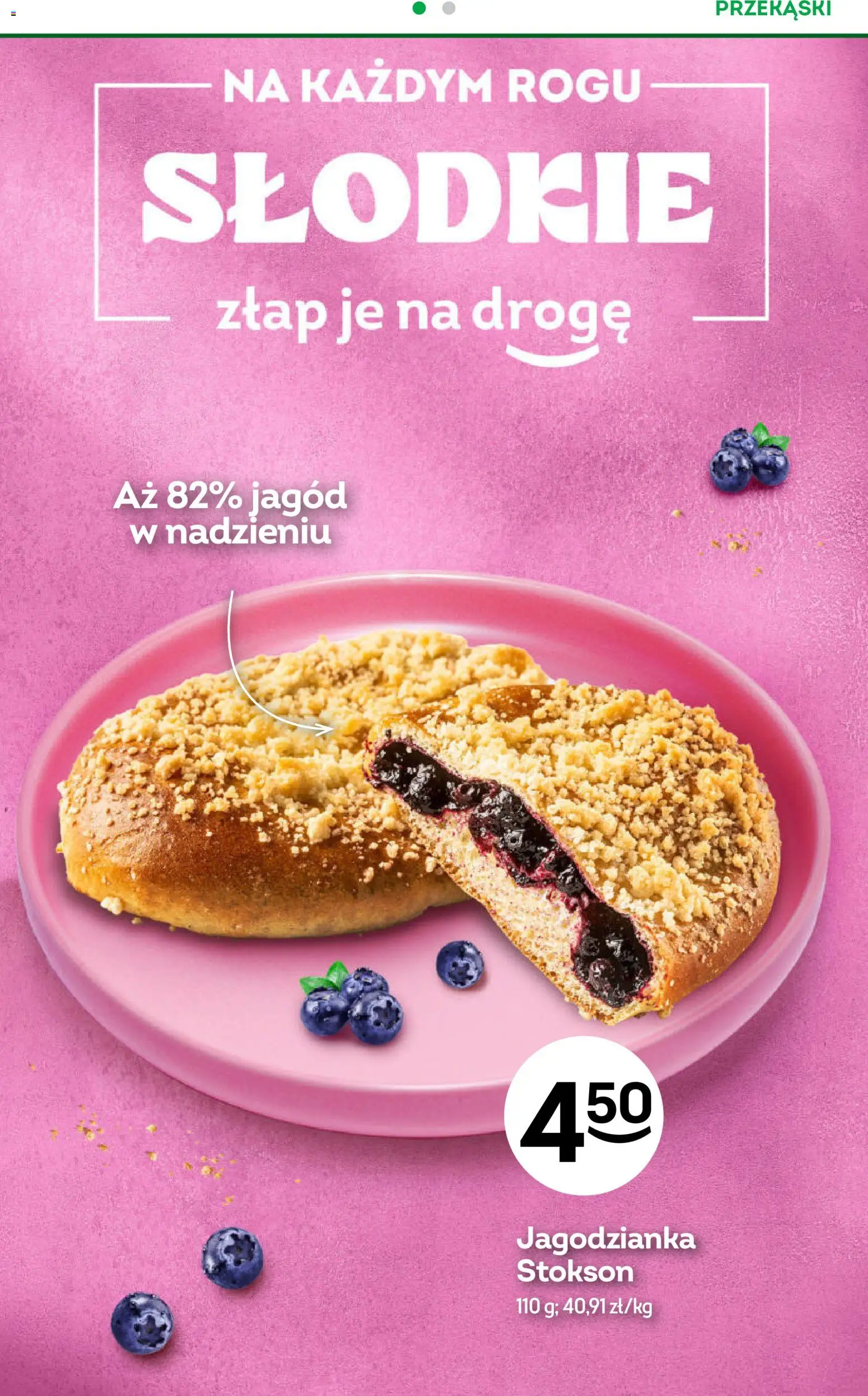 Żabka gazetka od 29.07.2026 | Strona: 68 | Produkty: Przekąski, Jagodzianka