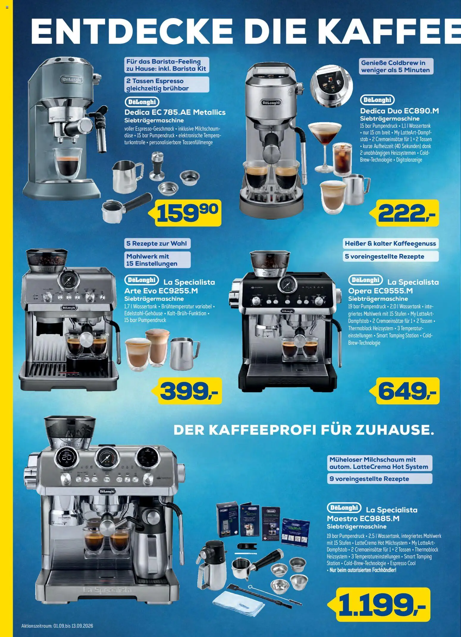 Euronics Prospekt – gültig ab 01.09.2026 | Seite: 2 | Produkte: Kaffee