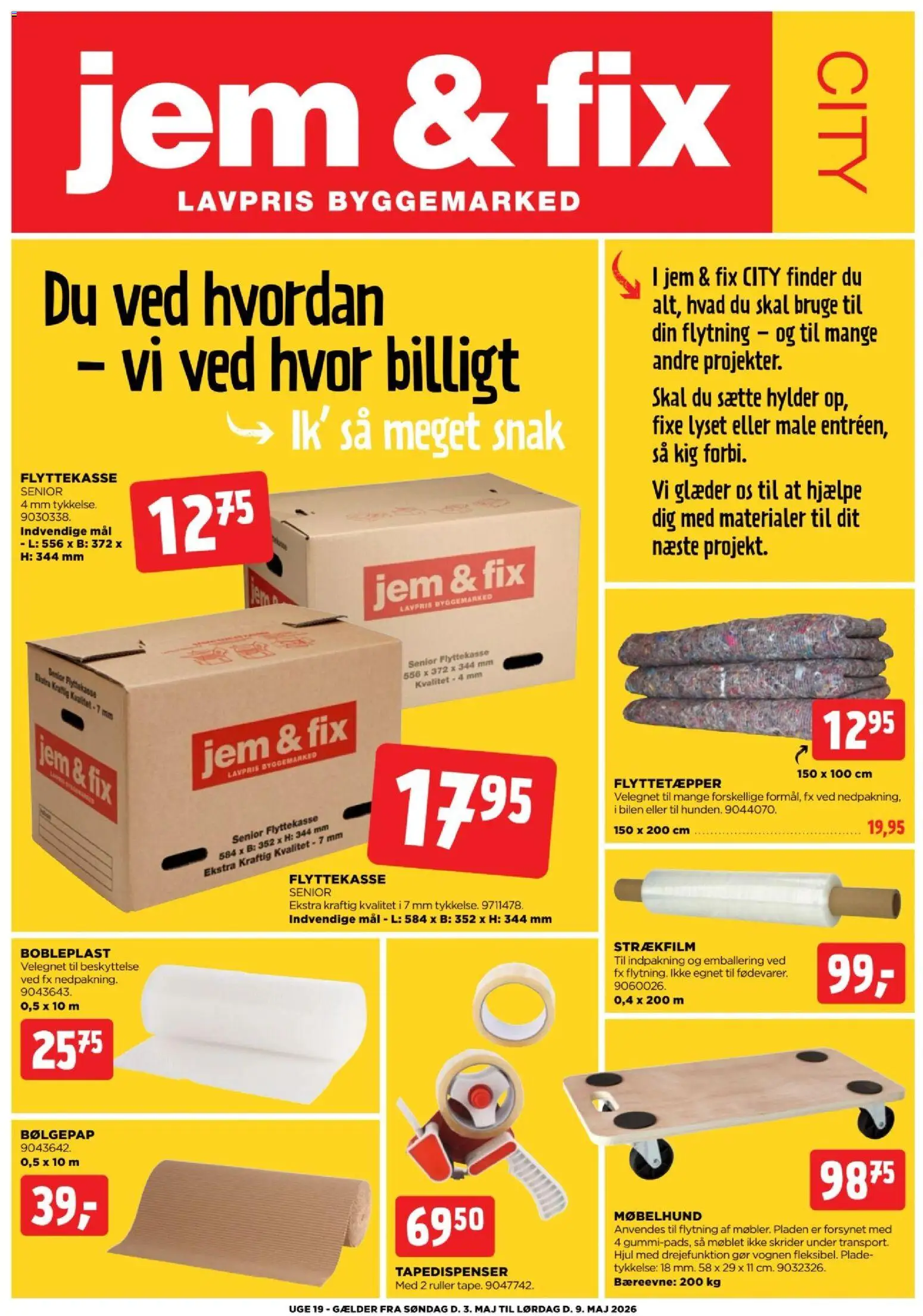 Jem & fix tilbudsavis – gyldig fra 03.05.2026 | Side: 1